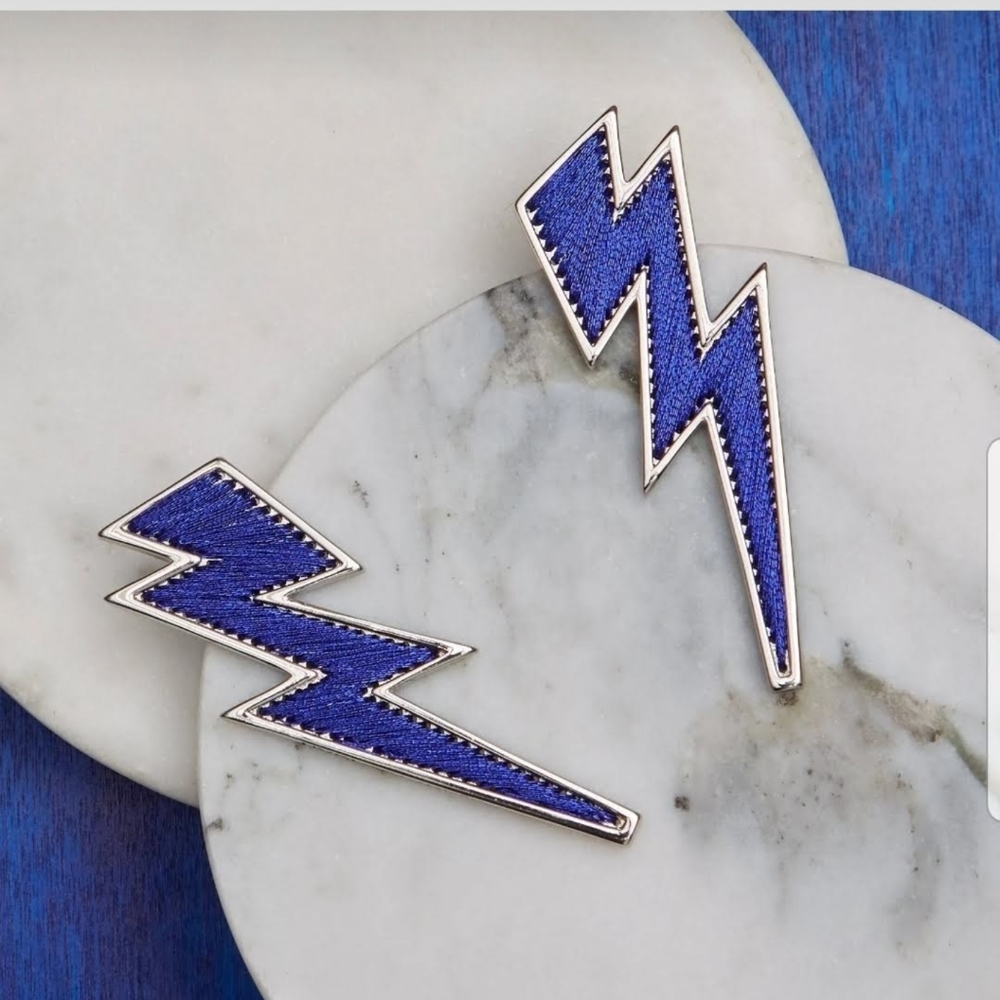 COPY - ISO Mignonne Gavigan lightning bolt earrings - Picture 7 of 11